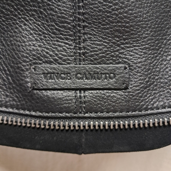 Vince Camuto Leather Moto Crossbody Bag - Picture 8 of 10